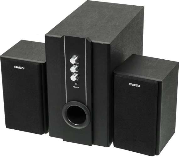 Колонки Sven SPS-820,  2.1,  черный [sv-0130820bk]